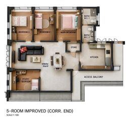Blk 822 Jurong West Street 81 (Jurong West), HDB 5 Rooms #635386201